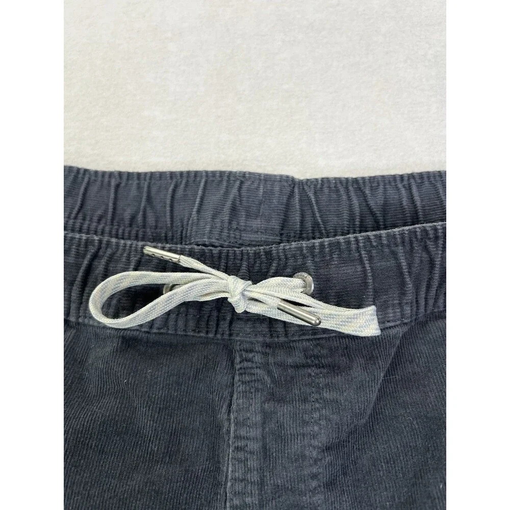 Vuori Optimist Cordoroy Shorts Mens Size 2XL V385 Charcoal Drawstring 8”